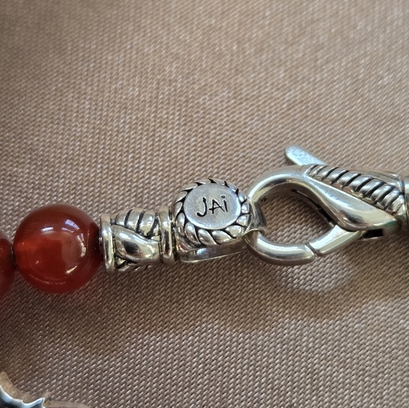 Jai John Hardy Sterling Gemstone Italy Bracelet - Picture 6 of 9